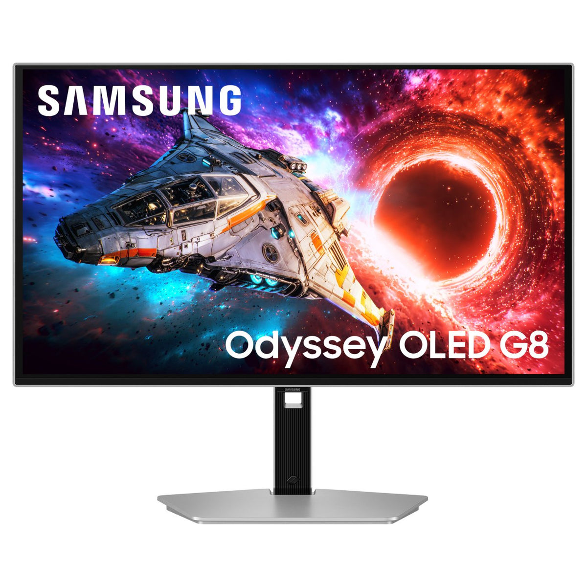 68,6 cm (27") 3840 x 2160 Pixel SAMSUNG LS27HG800SUXEN 16:9 4K Ultra HD OLED 0,03 ms 240 Hz HDR DisplayPort HDMI USB-Hub Pivot Height VESA