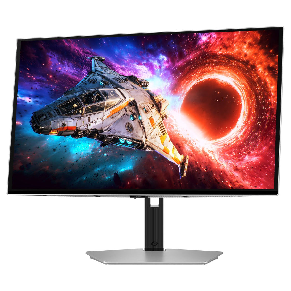 68,6 cm (27") 3840 x 2160 Pixel SAMSUNG LS27HG800SUXEN 16:9 4K Ultra HD OLED 0,03 ms 240 Hz HDR DisplayPort HDMI USB-Hub Pivot Height VESA
