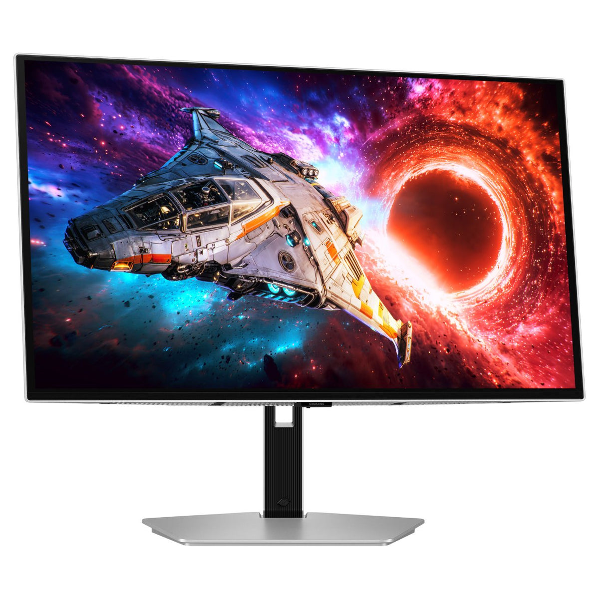 68,6 cm (27") 3840 x 2160 Pixel SAMSUNG LS27HG800SUXEN 16:9 4K Ultra HD OLED 0,03 ms 240 Hz HDR DisplayPort HDMI USB-Hub Pivot Height VESA