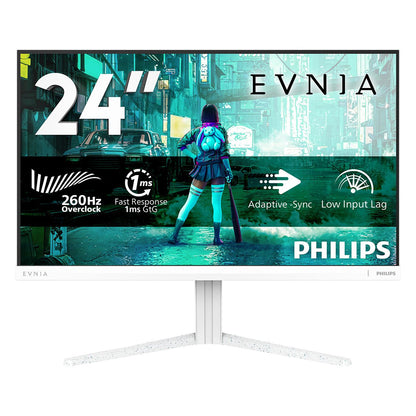 60,5 cm (23.8") 1920 x 1080 Pixel Philips 24M2N3201P/00 16:9 Full HD Fast IPS 1 ms 260 Hz HDR DisplayPort HDMI Pivot Height VESA