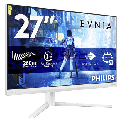 68,6 cm (27") 1920 x 1080 Pixel Philips 27M2N5201P/00 16:9 Full HD Fast IPS 1 ms 260 Hz HDR DisplayPort HDMI Pivot Height VESA