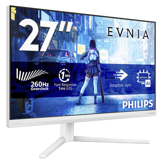 68,6 cm (27") 1920 x 1080 Pixel Philips 27M2N5201P/00 16:9 Full HD Fast IPS 1 ms 260 Hz HDR DisplayPort HDMI Pivot Height VESA