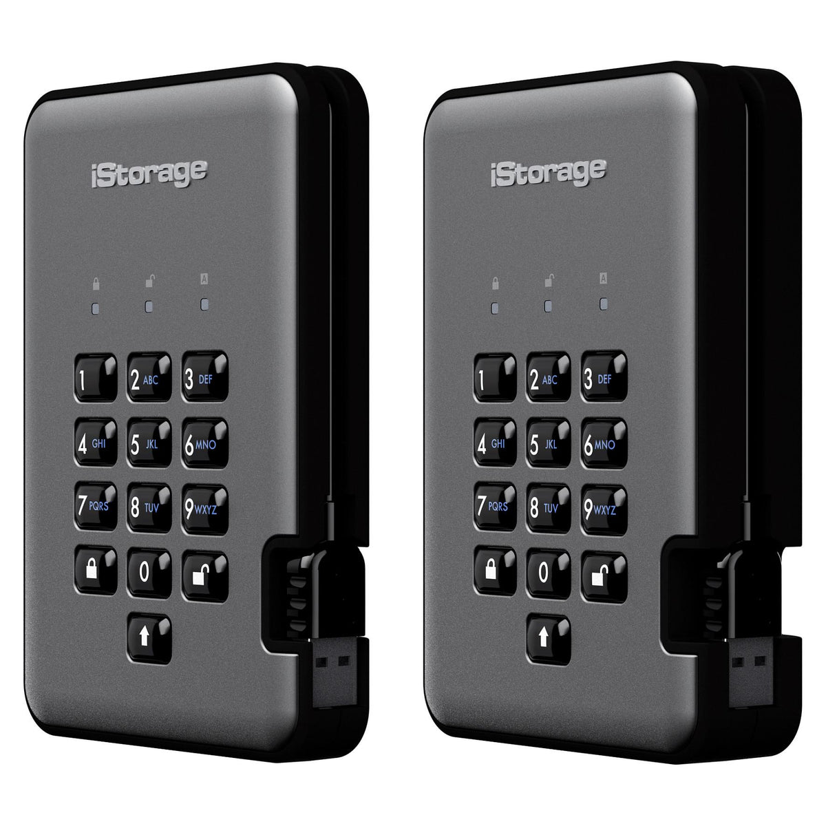 Stick diskAshur Pro2 4TB USB3.2 2.5 inch external HDD Military Grade - AES-XTS 256-bit HW encryption - FIP