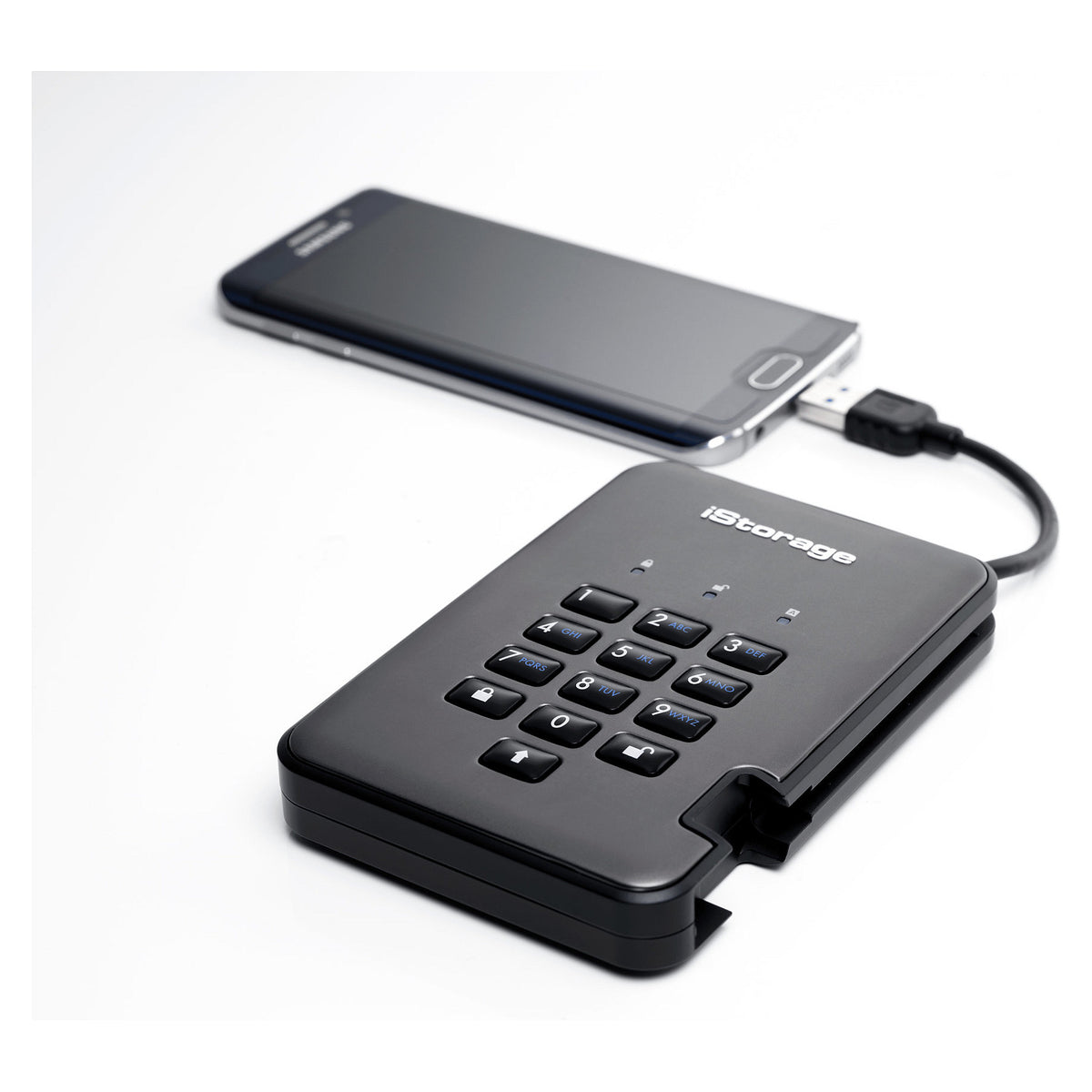 Stick diskAshur Pro2 4TB USB3.2 2.5 inch external HDD Military Grade - AES-XTS 256-bit HW encryption - FIP