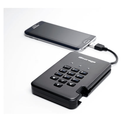 Stick diskAshur Pro2 4TB USB3.2 2.5 inch external HDD Military Grade - AES-XTS 256-bit HW encryption - FIP