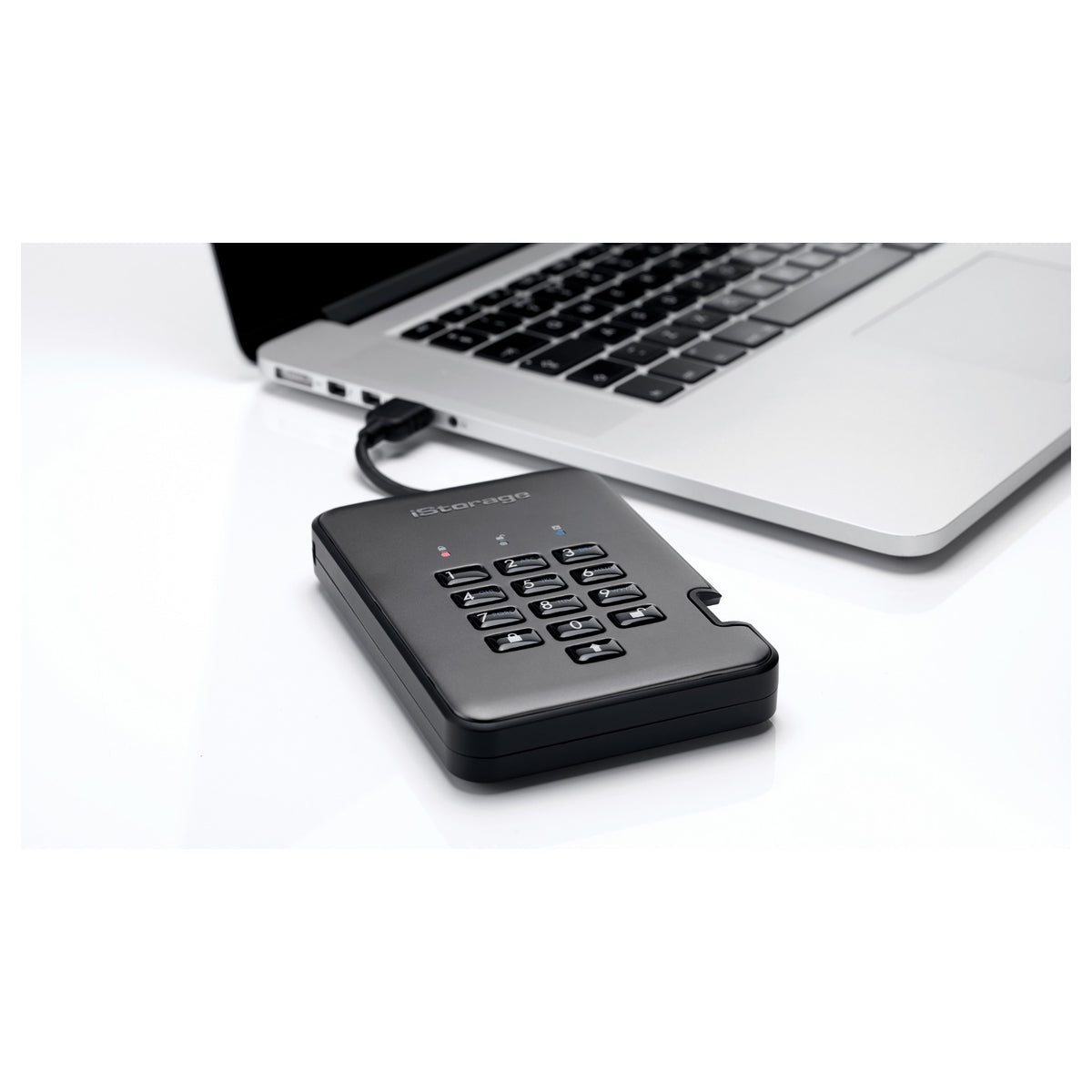Stick diskAshur Pro2 4TB USB3.2 2.5 inch external HDD Military Grade - AES-XTS 256-bit HW encryption - FIP