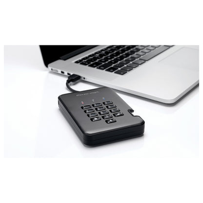 Stick diskAshur Pro2 4TB USB3.2 2.5 inch external HDD Military Grade - AES-XTS 256-bit HW encryption - FIP