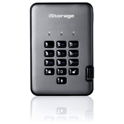 Stick diskAshur Pro2 4TB USB3.2 2.5 inch external HDD Military Grade - AES-XTS 256-bit HW encryption - FIP