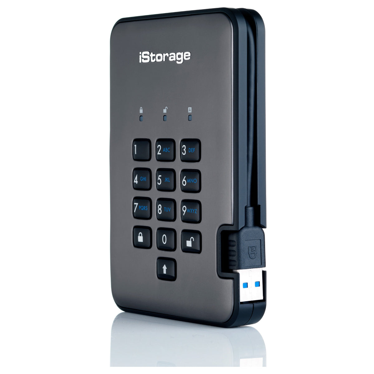 Stick diskAshur Pro2 4TB USB3.2 2.5 inch external HDD Military Grade - AES-XTS 256-bit HW encryption - FIP