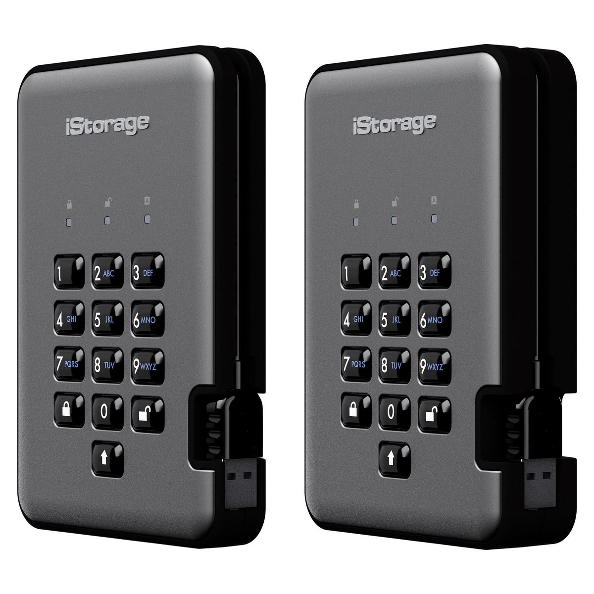 Stick diskAshur Pro2 4TB USB3.2 2.5 inch external HDD Military Grade - AES-XTS 256-bit HW encryption - FIP