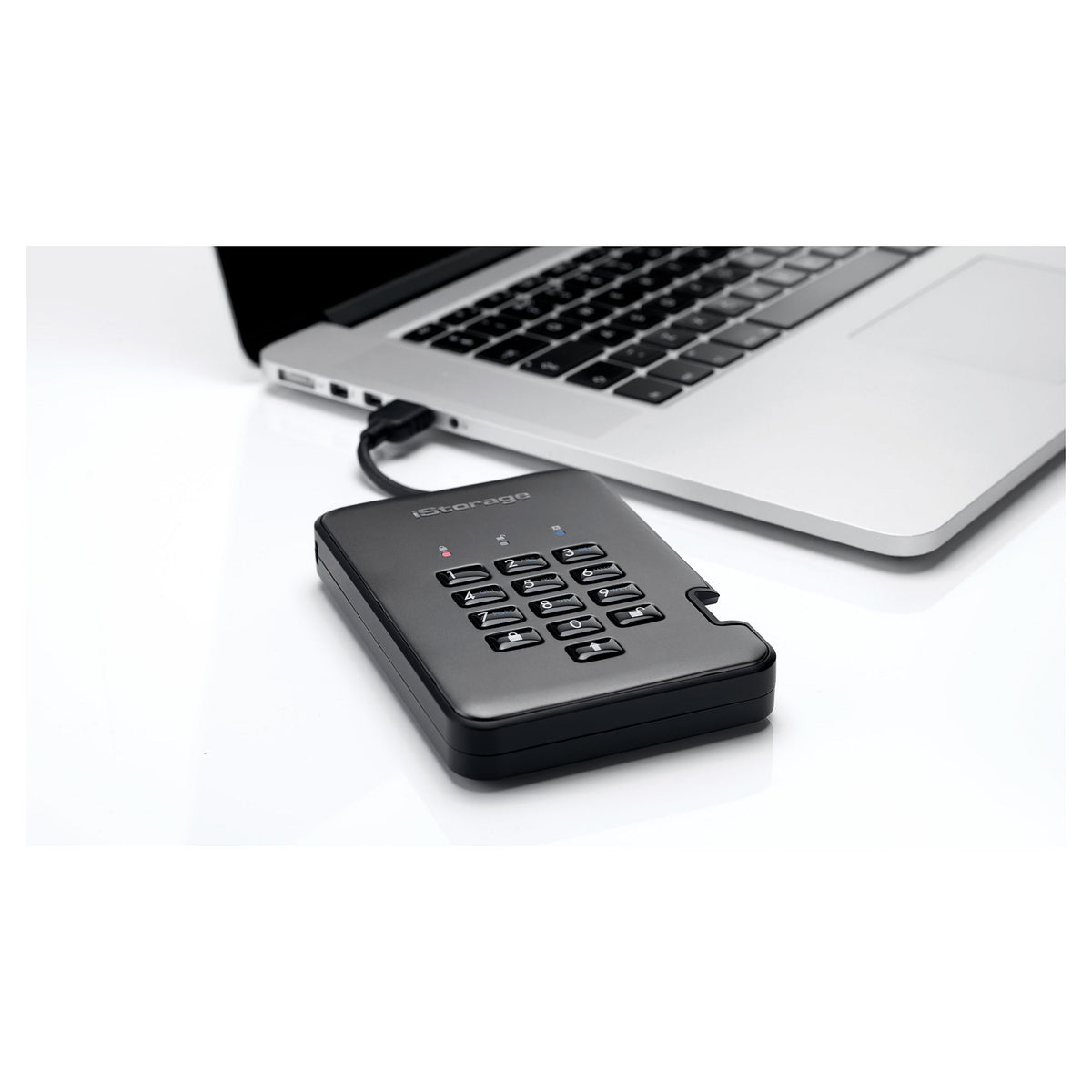 Stick diskAshur Pro2 4TB USB3.2 2.5 inch external HDD Military Grade - AES-XTS 256-bit HW encryption - FIP