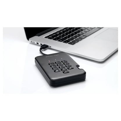 Stick diskAshur Pro2 4TB USB3.2 2.5 inch external HDD Military Grade - AES-XTS 256-bit HW encryption - FIP