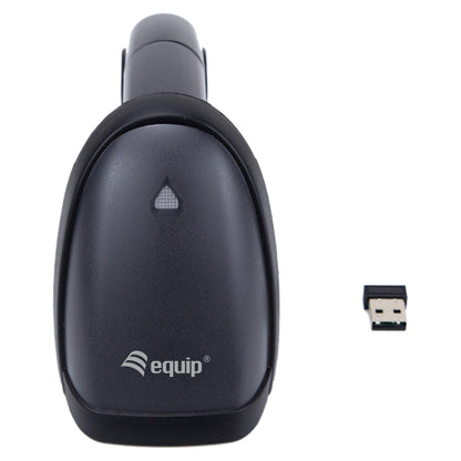 Equip 2D-Barcodescanner Laser Wireless/2.4GHz+BT+Hlt schwarz
