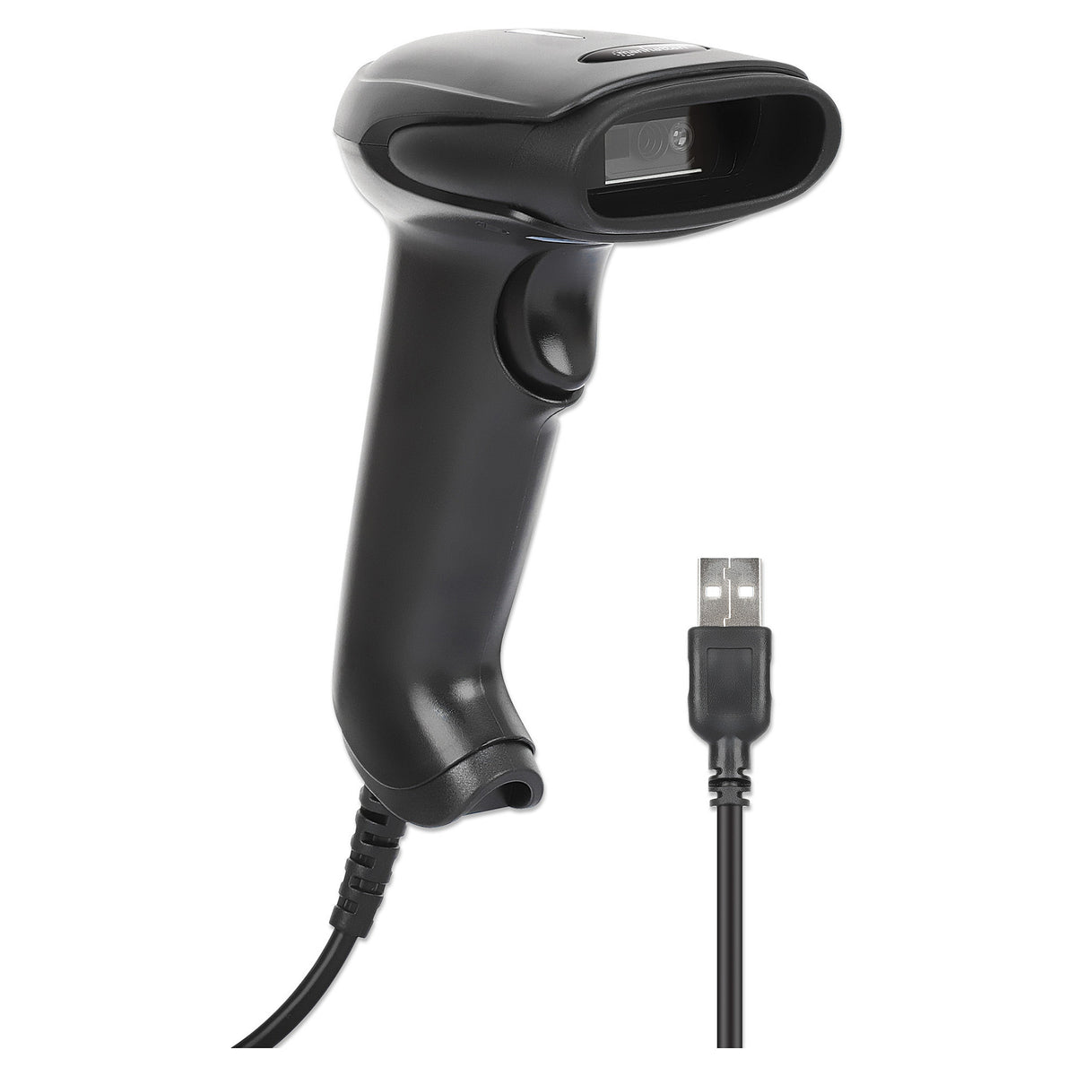 MANHATTAN 2D LED Barcodescanner 320mm 1,4m USB-Kabel schwarz