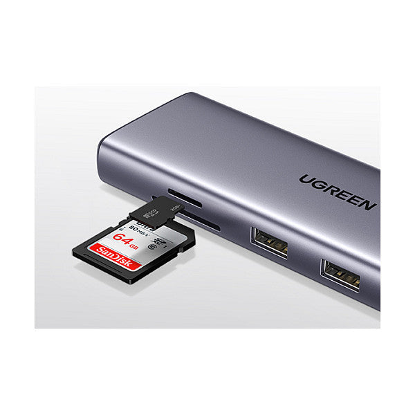 UGREEN CM498 10-in-1 USB-C Hub 1x HDMI 1x Ethernet 1x USB-C PD