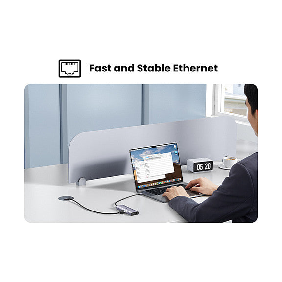 UGREEN CM498 10-in-1 USB-C Hub 1x HDMI 1x Ethernet 1x USB-C PD