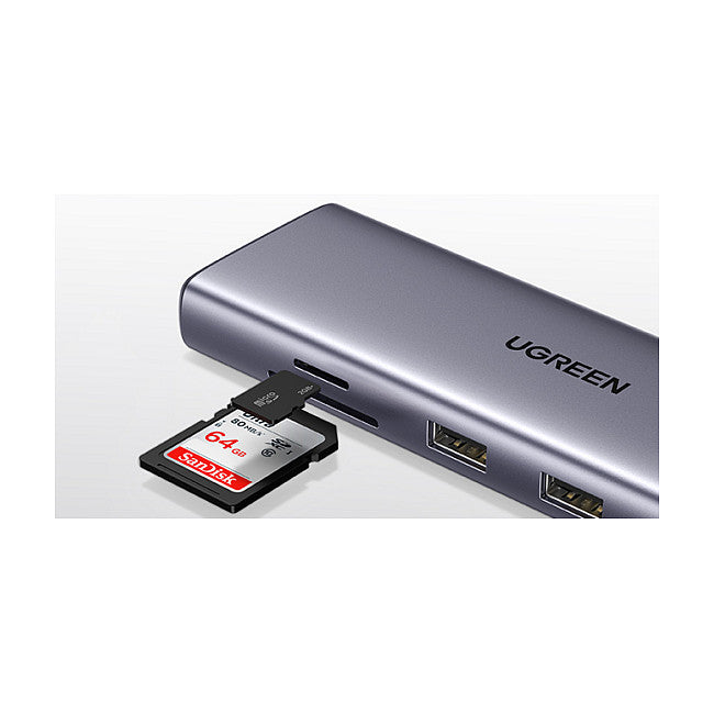 UGREEN CM498 10-in-1 USB-C Hub 1x HDMI 1x Ethernet 1x USB-C PD