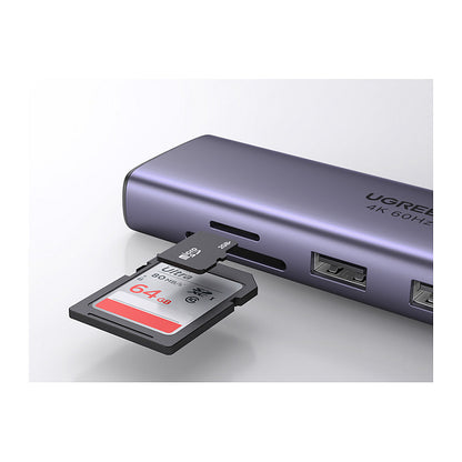 UGREEN Adaptateur Multiport 7-en-1 4K HDMI vers USB C *60515