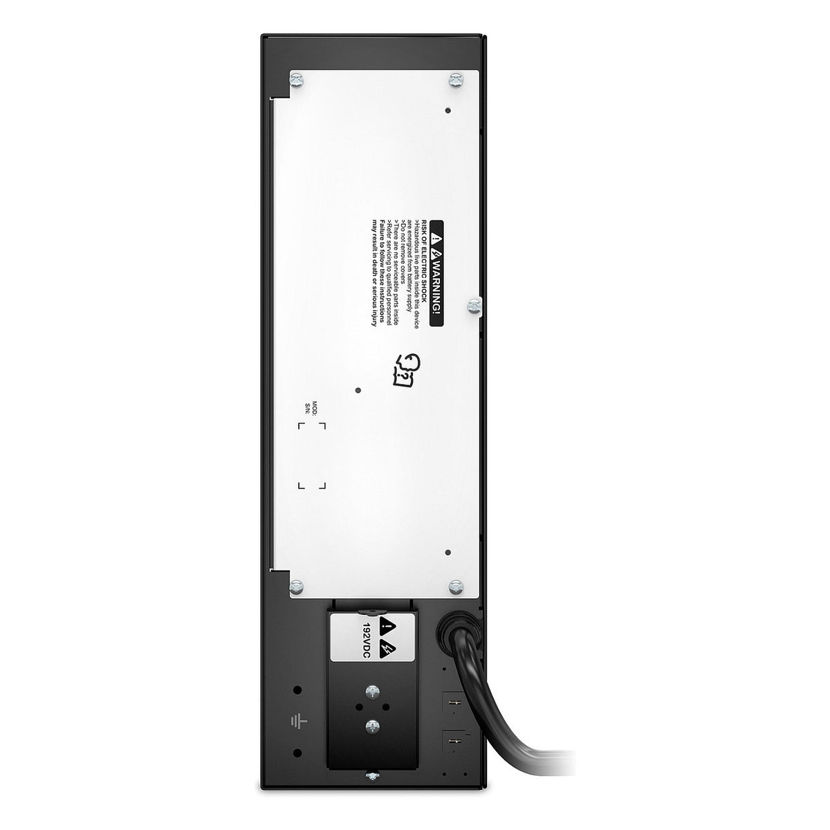 APC Smart-UPS SRT 192V 5kVA and 6kVA Battery Pack Battery enclosure 2 x battery lead acid 2U Black
