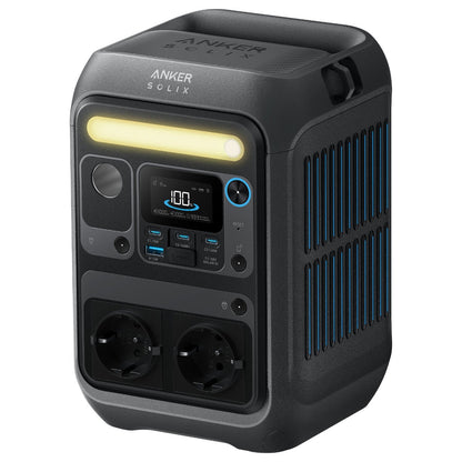 Anker SOLIX C300X Powerstation 768Wh LiFePO4 Akku 300W Ausgang 600W Solareingang