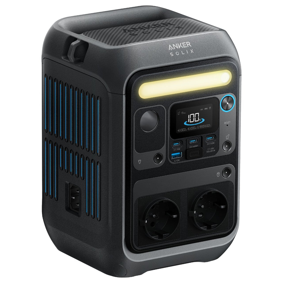 Anker SOLIX C300X Powerstation 768Wh LiFePO4 Akku 300W Ausgang 600W Solareingang