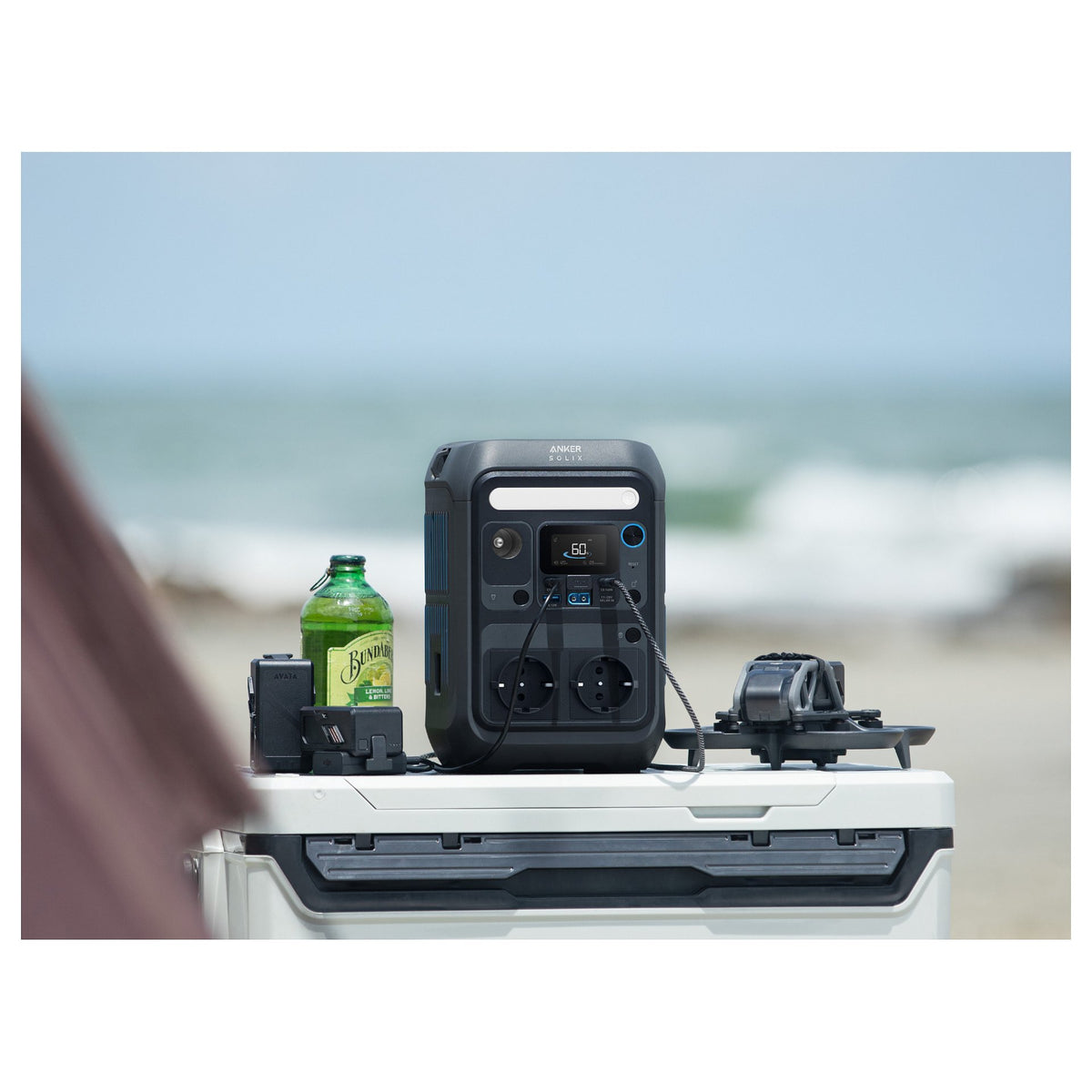 Anker SOLIX C300X Powerstation 768Wh LiFePO4 Akku 300W Ausgang 600W Solareingang