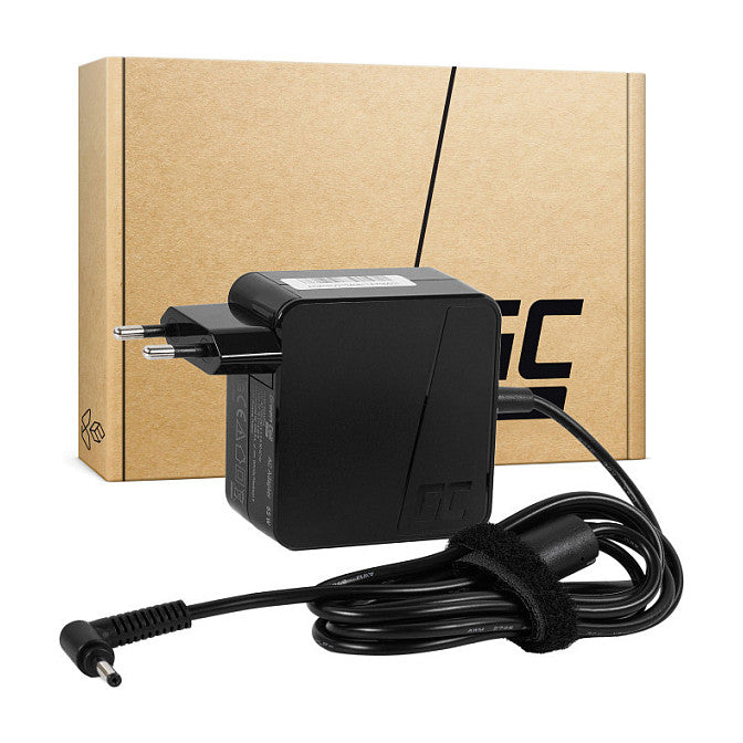 Greencell Laptop Charger 19V 3.42A 65W Asus F553 F553M F553MA R540L R540S X540S X553 X553M X553MA