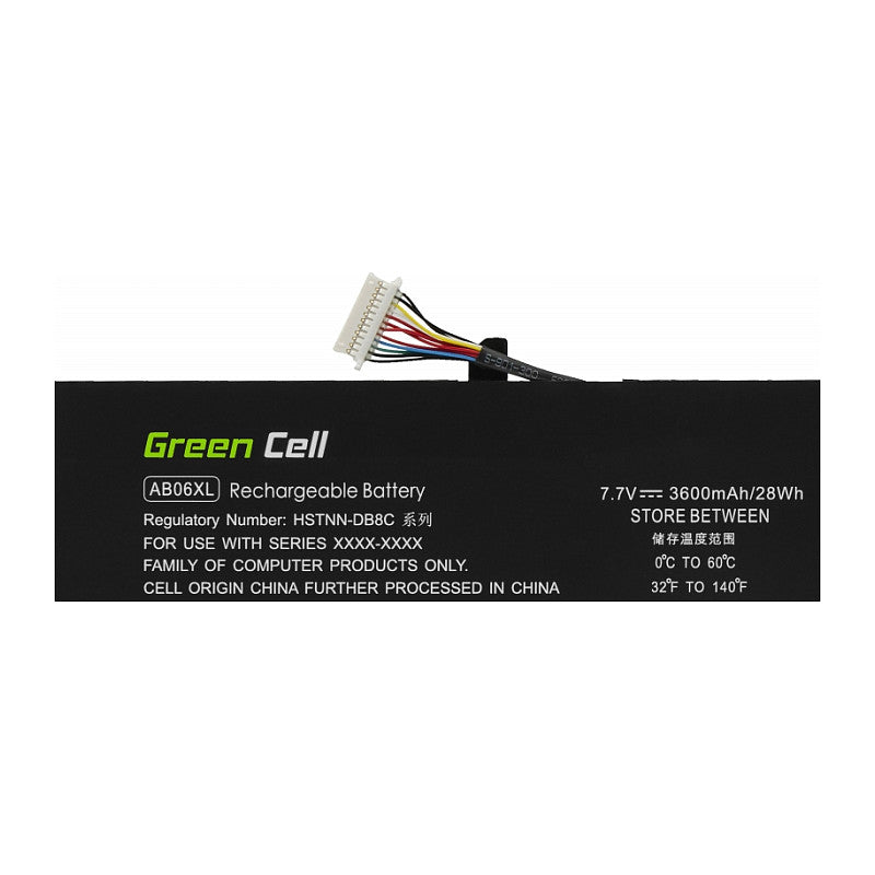 Greencell Laptop Battery AB06XL for HP Envy 13 7.7V 3600mAh