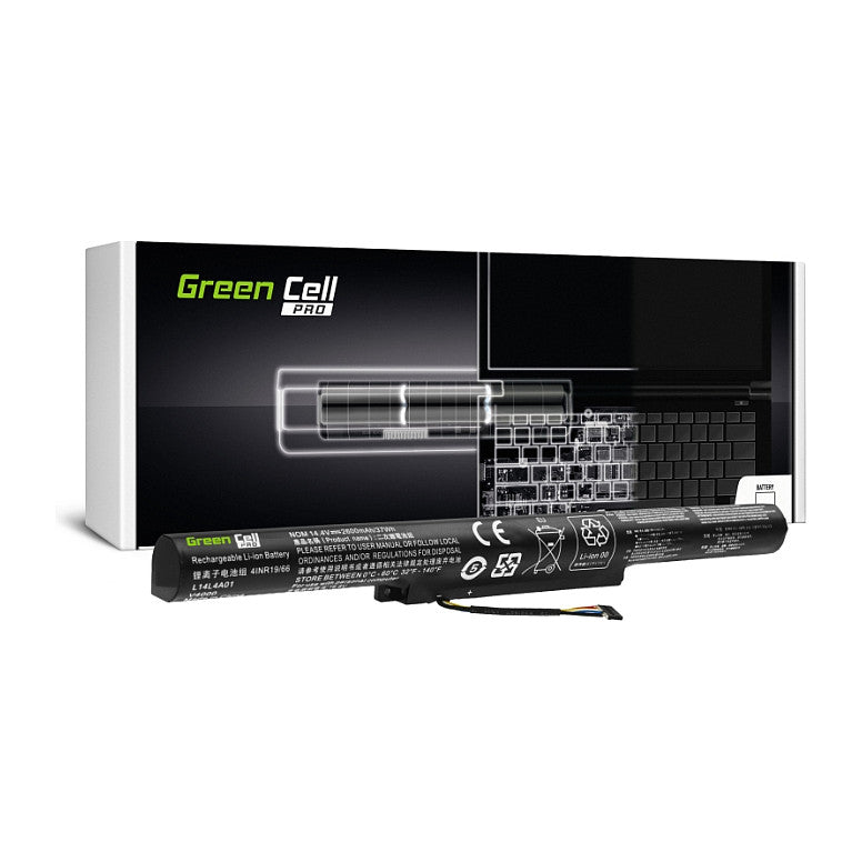 Greencell PRO Laptop Battery L14L4A01 for Lenovo Z51 Z51-70 14.4V 2600mAh