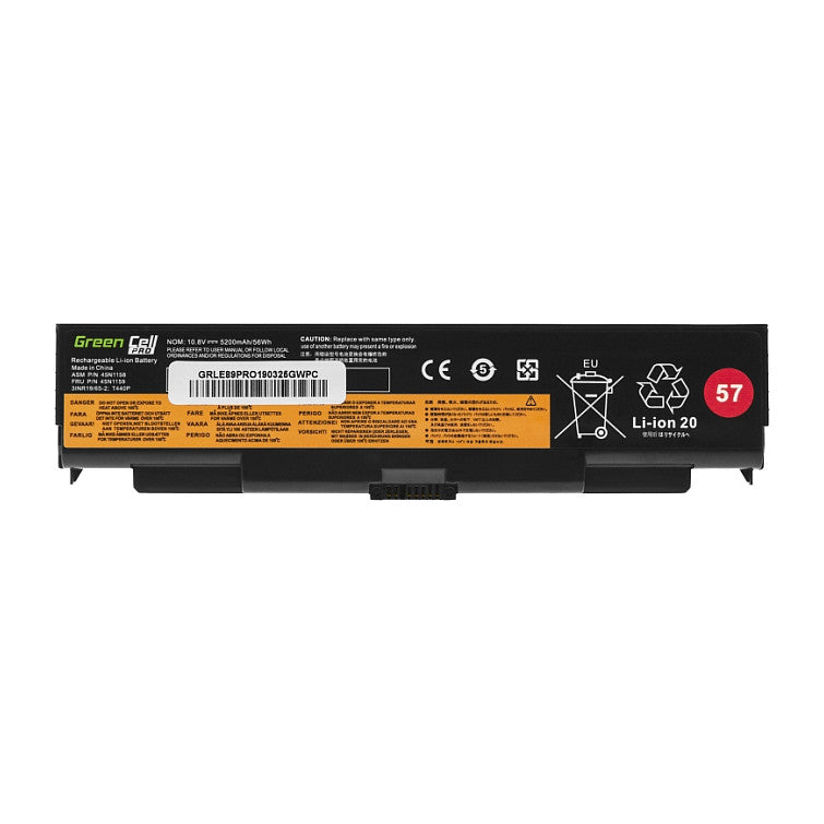 Greencell PRO Laptop Battery for Lenovo ThinkPad 440 540 541 11.1V 5200mAh