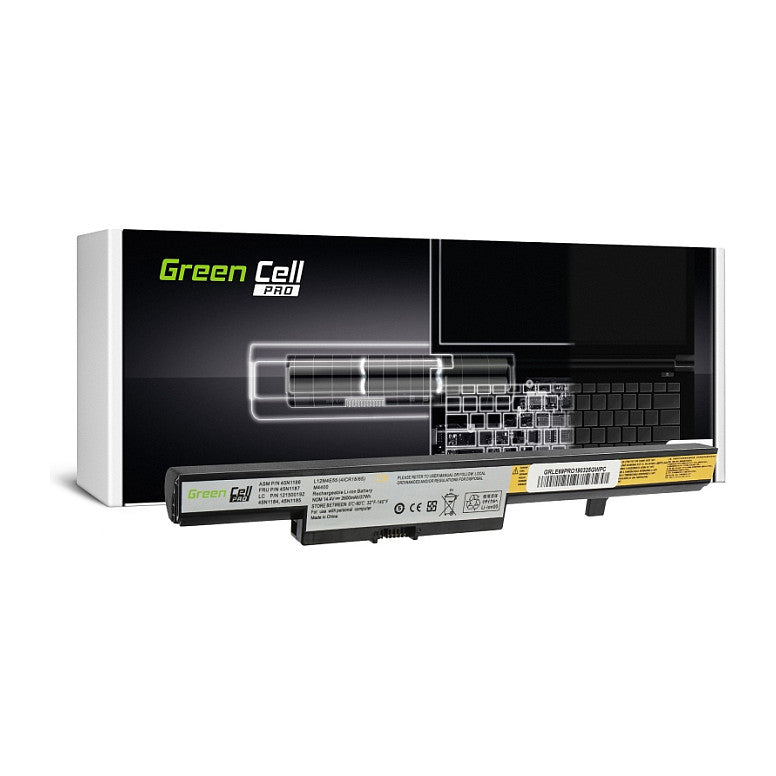 Greencell PRO Laptop Battery L13S4A01 for Lenovo B50 B50-30 B50-45 14.4V 2600mAh