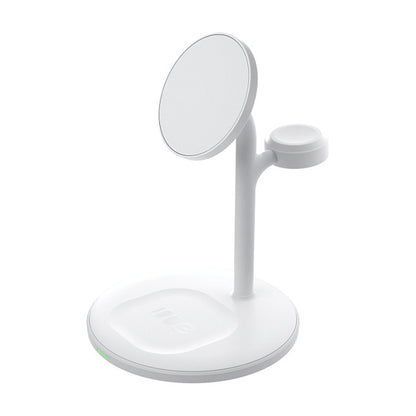 Greencell MagScape Charger 3-in-1 MagSafe Charging Station for iPhone, Apple Watch, AirPods, Smartwa