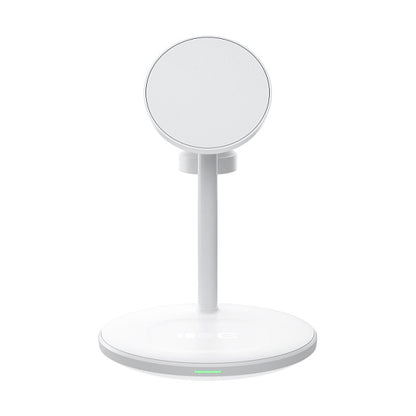Greencell MagScape Charger 3-in-1 MagSafe Charging Station for iPhone, Apple Watch, AirPods, Smartwa
