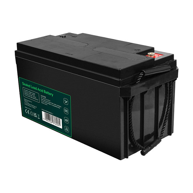 Green Cell Cube AGM VRLA IP54 12V 65Ah maintenance-free battery for lawnmowers, scooters, boats and wheelchairs