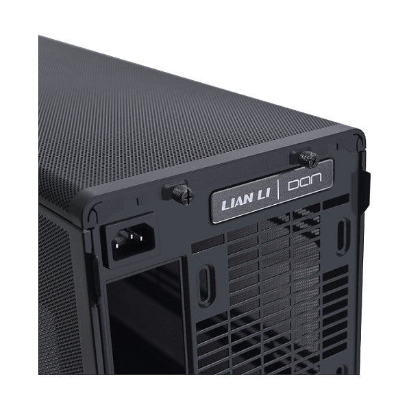 Mini Lian Li PC-Gehäuse A3-mATX-WD BLACK / A3-mATX Wood S Schwarz