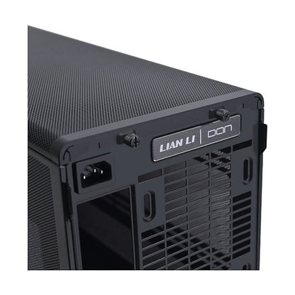 Mini Lian Li PC-Gehäuse A3-mATX-WD BLACK / A3-mATX Wood S Schwarz