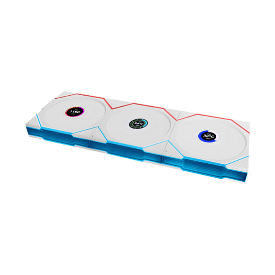120mm Lian Li Uni Fan TL Wireless LCD Reverse RGB White
