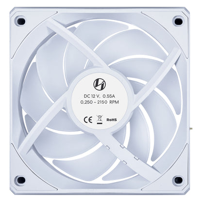 120mm Lian Li UNI FAN CL120 Wireless White