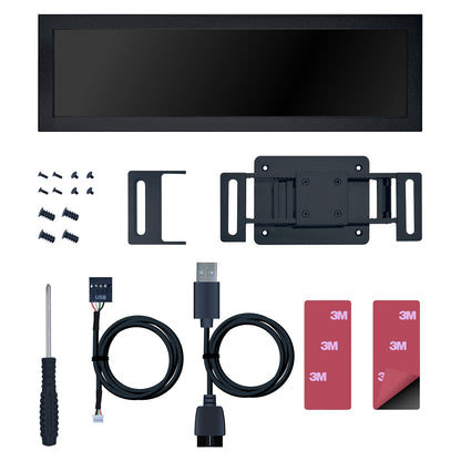 Lian Li 8.8" Universal Screen Schwarz