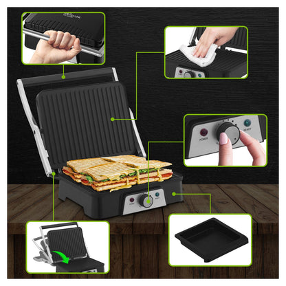 Extralink Smart Life Electric Grill SJ-36, 2000W, Electric Grill with Temperature Control