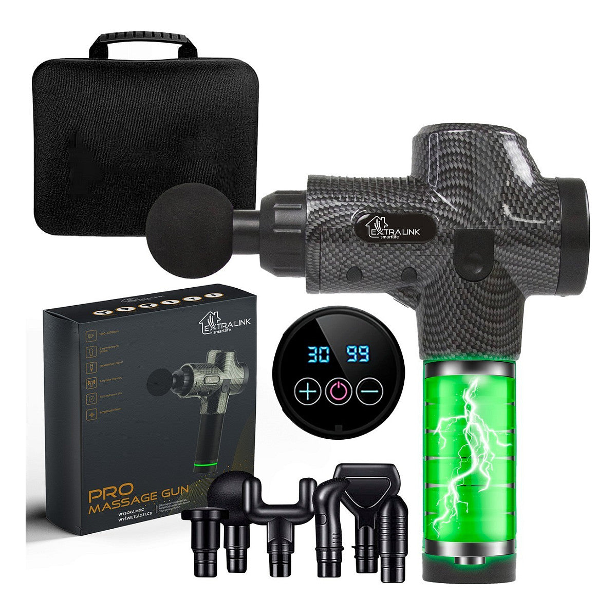 Extralink Massage Gun Pro Massage Device