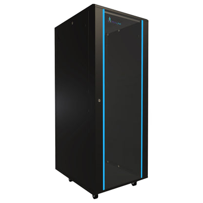 Extralink 32U Rackschrank 600x800 Schwarz, Stehend