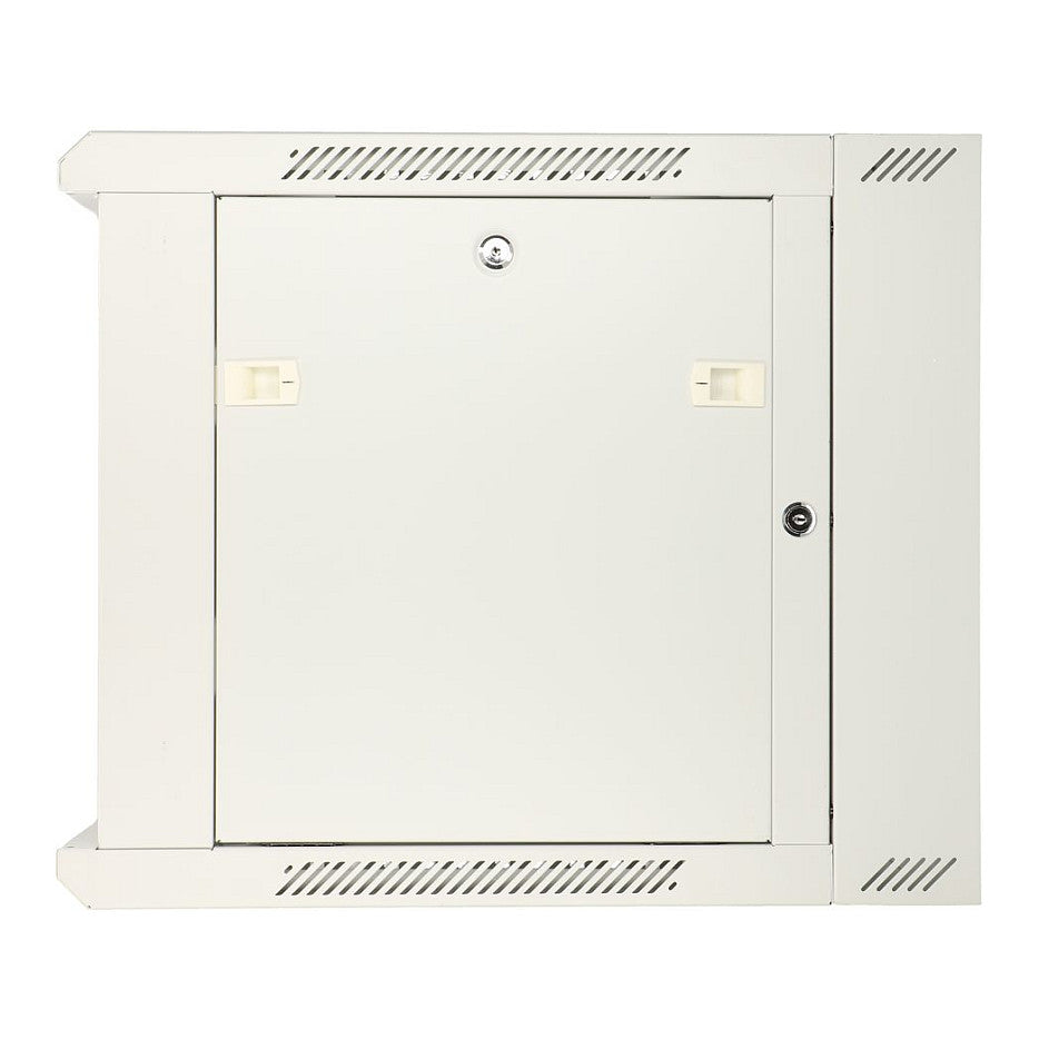 Extralink 12U Wandmontierter Rackschrank 600x600 Grau, Zweigeteilt