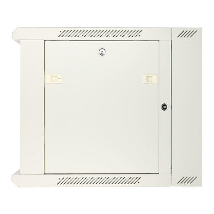 Extralink 12U Wandmontierter Rackschrank 600x600 Grau, Zweigeteilt