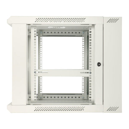 Extralink 12U Wandmontierter Rackschrank 600x600 Grau, Zweigeteilt