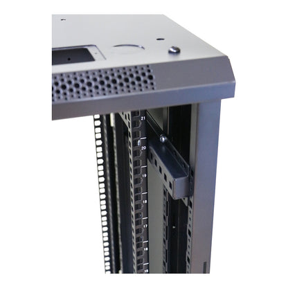 Extralink 22U 600x800 Schwarzer Rack-Schrank