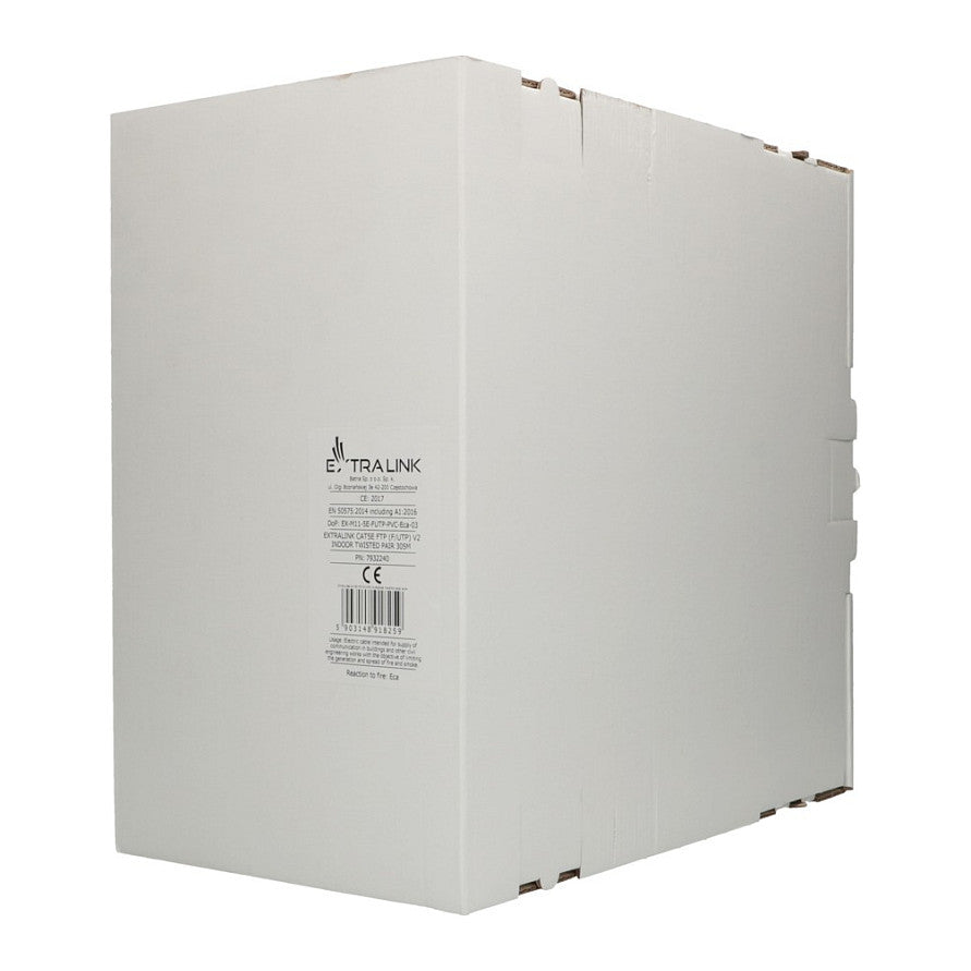 Extralink CAT5E FTP (F/UTP) Netzwerkkabel Innen, 305M
