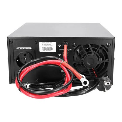 Extralink Piorun 2000VA/1600W Inverter Ersatz für Volt Sinus Pro, Reine Sinuswelle, 24VDC Batteriestrom