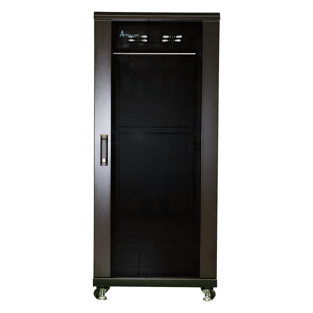 Extralink 37U 600x800 Schwarzer Rack-Schrank, Stehend