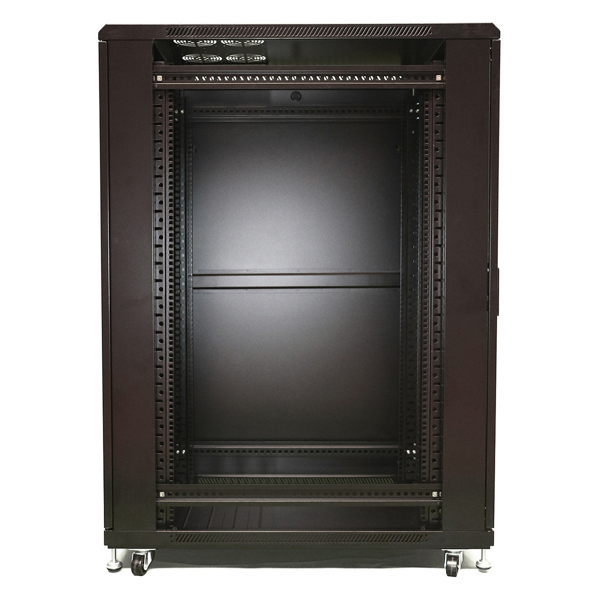 Extralink 37U 600x800 Schwarzer Rack-Schrank, Stehend